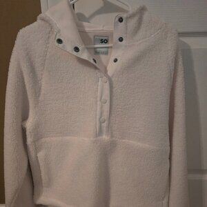 SO ladies hooded sweatshirt/jacket